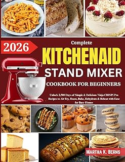 KitchenAid Beginner Stand Mixer Recipe Cookbook