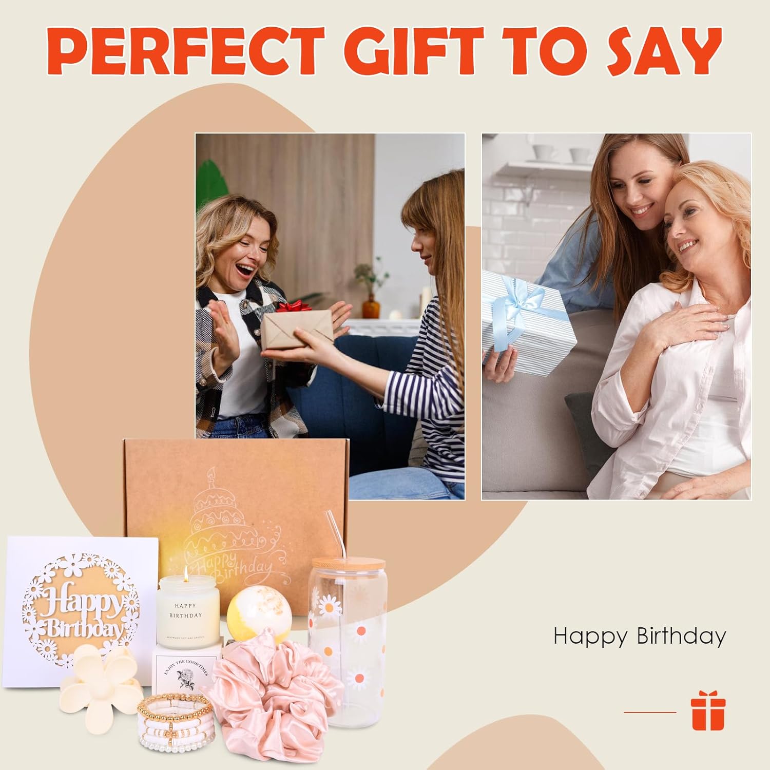 Birthday Gifts for Teen Girls, Happy Birthday Gift Basket for Women, Sister, Friendship, Daughter, Girlfriend, Best Friend, Wife, Her, Female, Cousin, Unique Return Gifts Ideas - Image 8