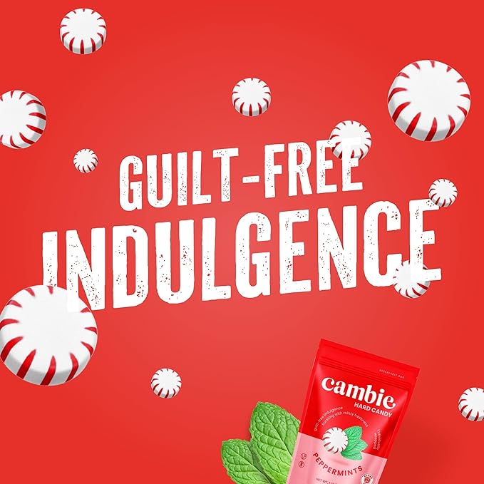 Caramelos Duros Sin Azúcar Cambie Sabor Menta, 1 lb (16 oz) miniatura 6