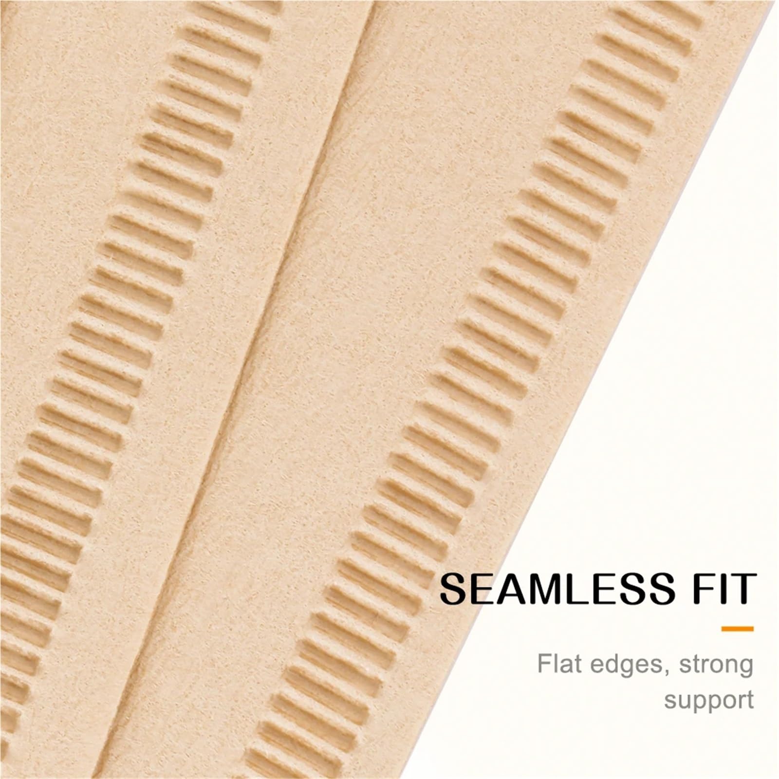 Papiere Kaffeefilter， Ungebleichte, kegelförmige V-Kaffeefilterpapiere for V.60 Kaffeefilter, 50–400 Stück(400 pcs)