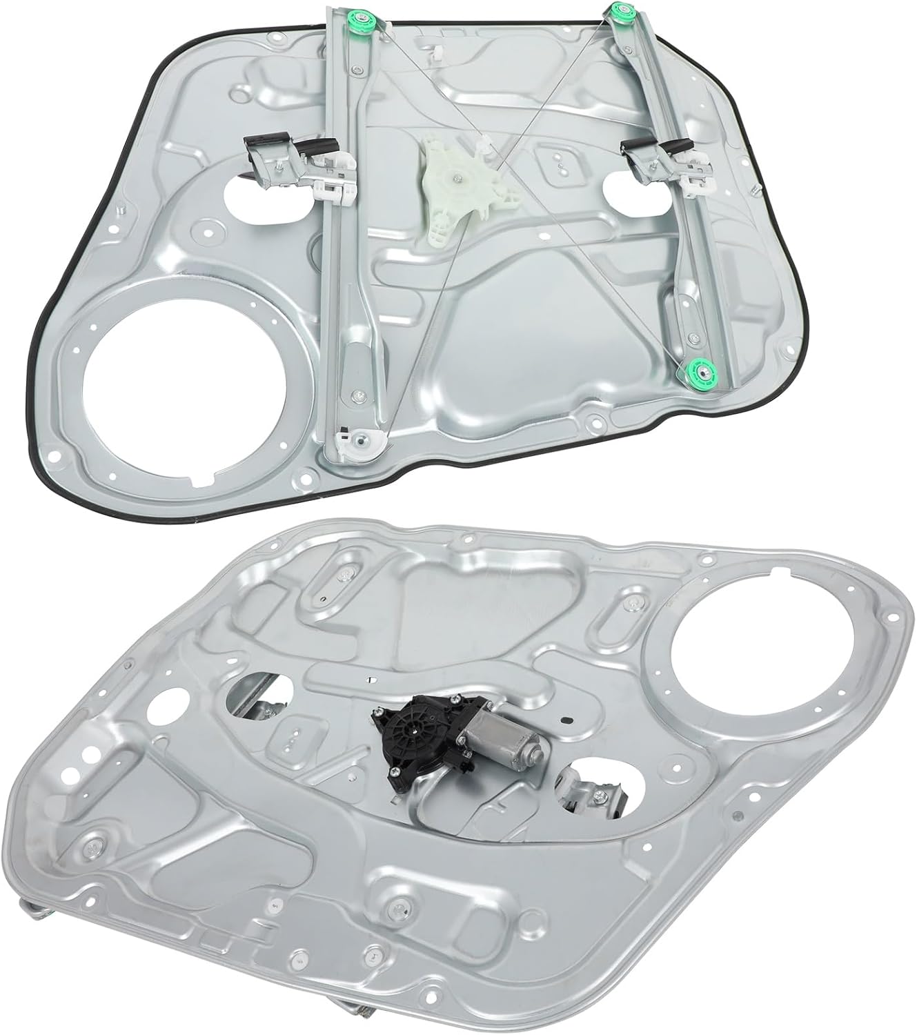 SCITOO Front Left Driver Side and Front Right Passenger Side Power Window Regulator with Motor Replacement for 2009-2012 for Hyundai Elantra,Replace 748-348