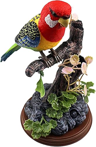 Vista 7 de Tipmant Parrots Parrots Birds Electrónica Mascotas Oficina Decoración del Hogar Función de Grabación y Reproducción Portalápices Juguetes para Niños