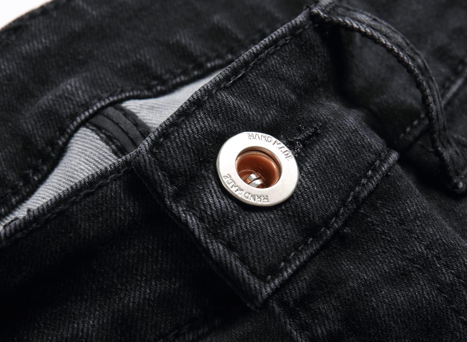 AITITIA Men's Ripped Regular Fit Jeans - Image 2