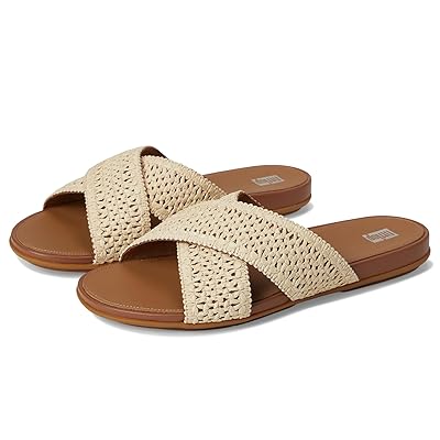 FitFlop Gracie Woven Cross Slides Women