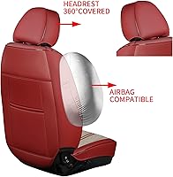 Vista 113 de GXT Bench Seat Cover, Premium Faux Leather Bench Seat Covers for Trucks - Universal Fit for Most Sedans SUV Pick-up Truck, Durable for Long Lasting