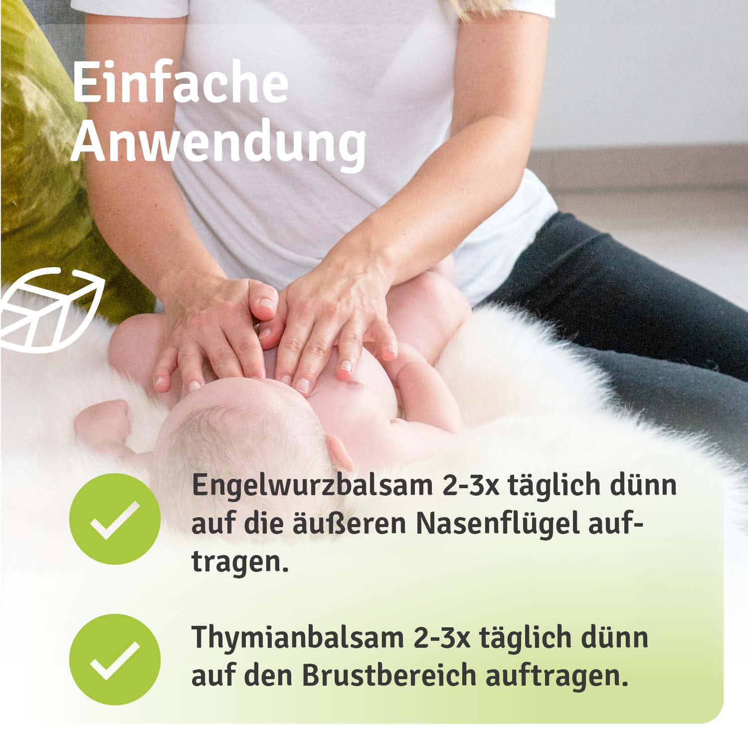 Engelwurzbalsam & Thymianbalsam Myrte Kinder Set – Ideales Set für Babys, Kinder, Bewährte Pflegebalsame in Apothekenqualität, Von Hebammen empfohlen, Frei von chemischen Zusatzstoffen