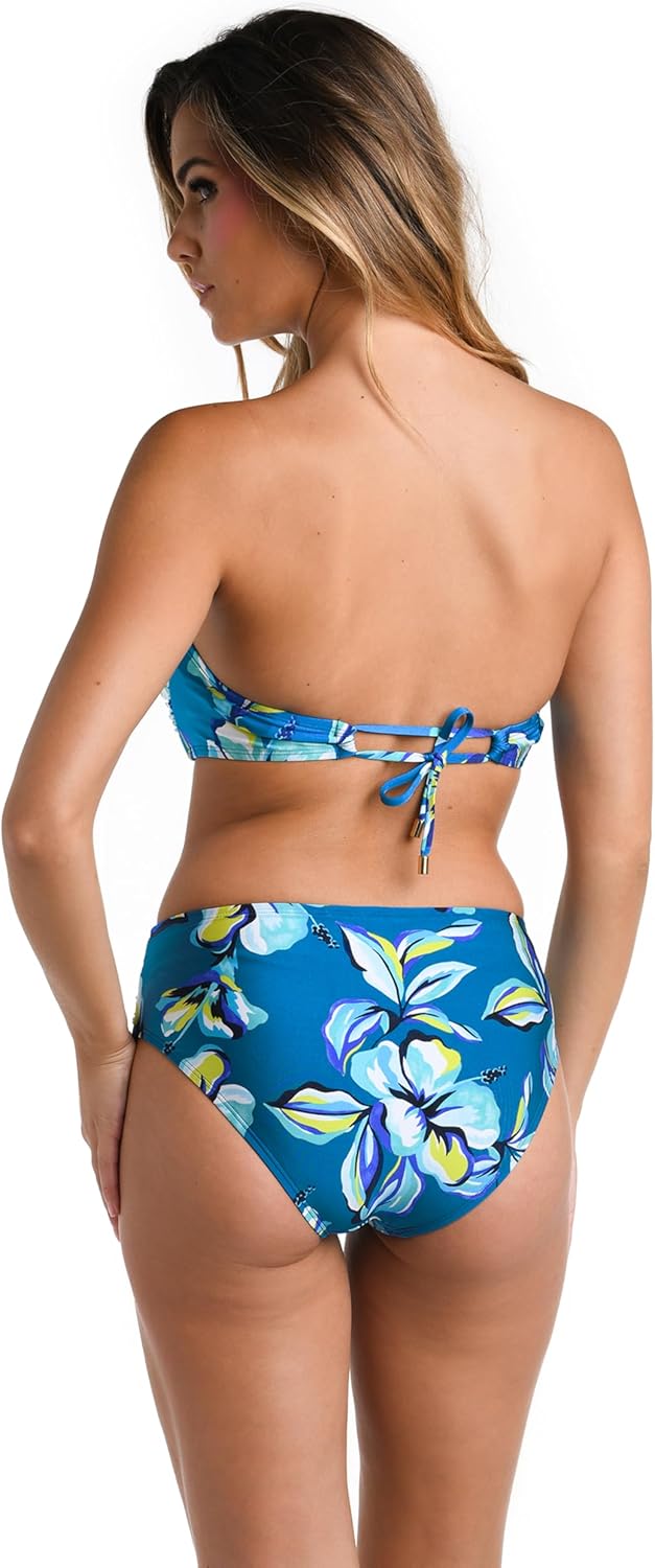 La Blanca Womens Bandeau Bikini Swimsuit Top - Image 4