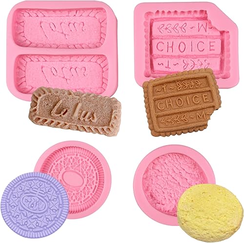 Moldes de silicona para galletas, moldes de fondant de caramelo de chocolate, se pueden utilizar para decoración de pasteles, adornos de cupcakes,