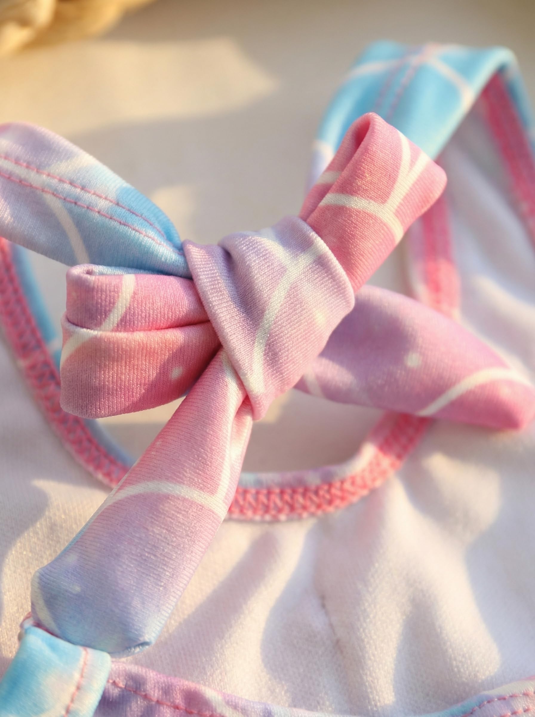 JiAmy Conjunto de natación para bebé recién nacida con bonito sombrero sin mangas de una pieza traje de baño de una pieza con lazo para verano, traje de baño de 0 a 24 meses