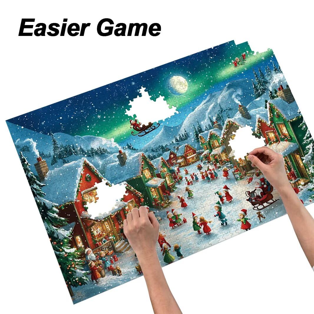 Puzzle dla dorosłych 2000, świąteczne puzzle dla dorosłych -4622