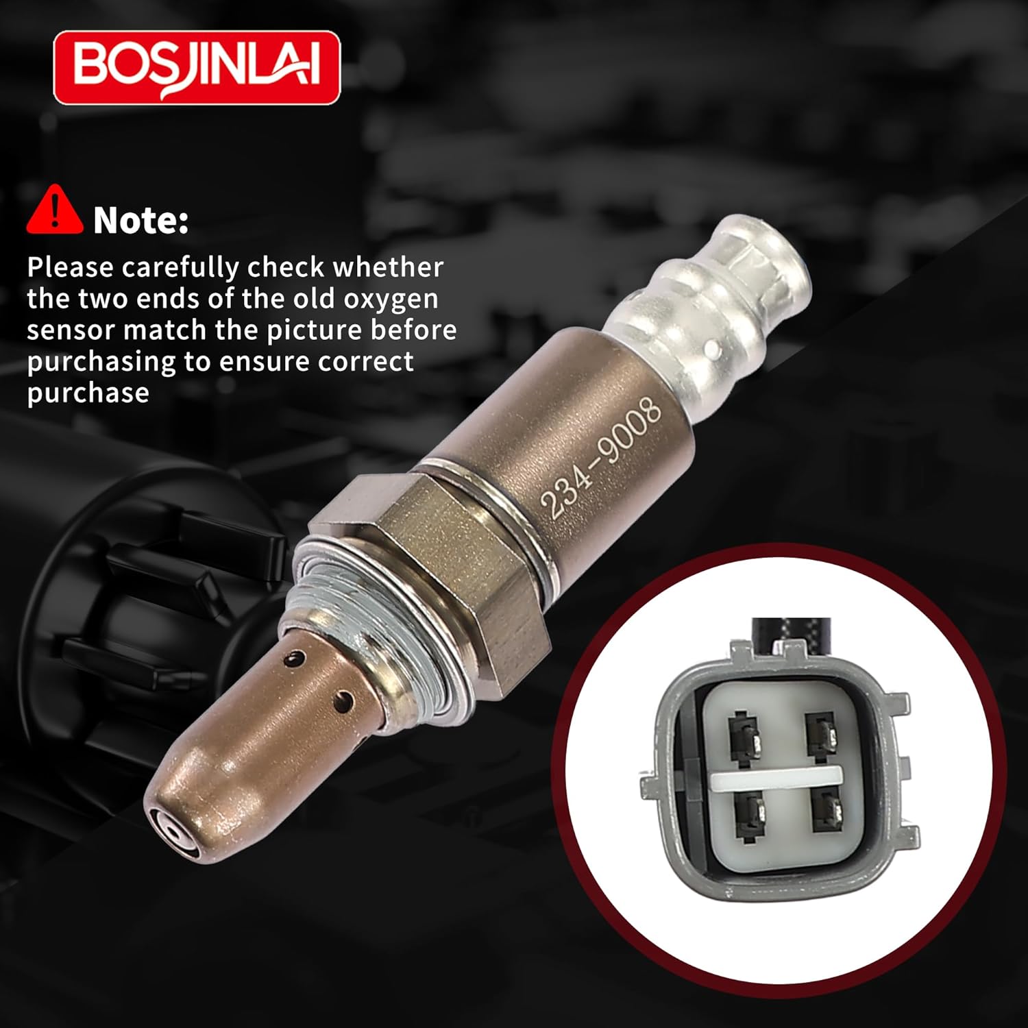 O2 Oxygen Sensor Upstream for Toyota Matrix Avalon Corolla Camry Sienna Highlander Venza 2.4L 3.5L 2008-2013, for Lexus ES350 RX350 3.5L 2007-2011, for Pontiac Vibe 2.4 09-10 1Pc