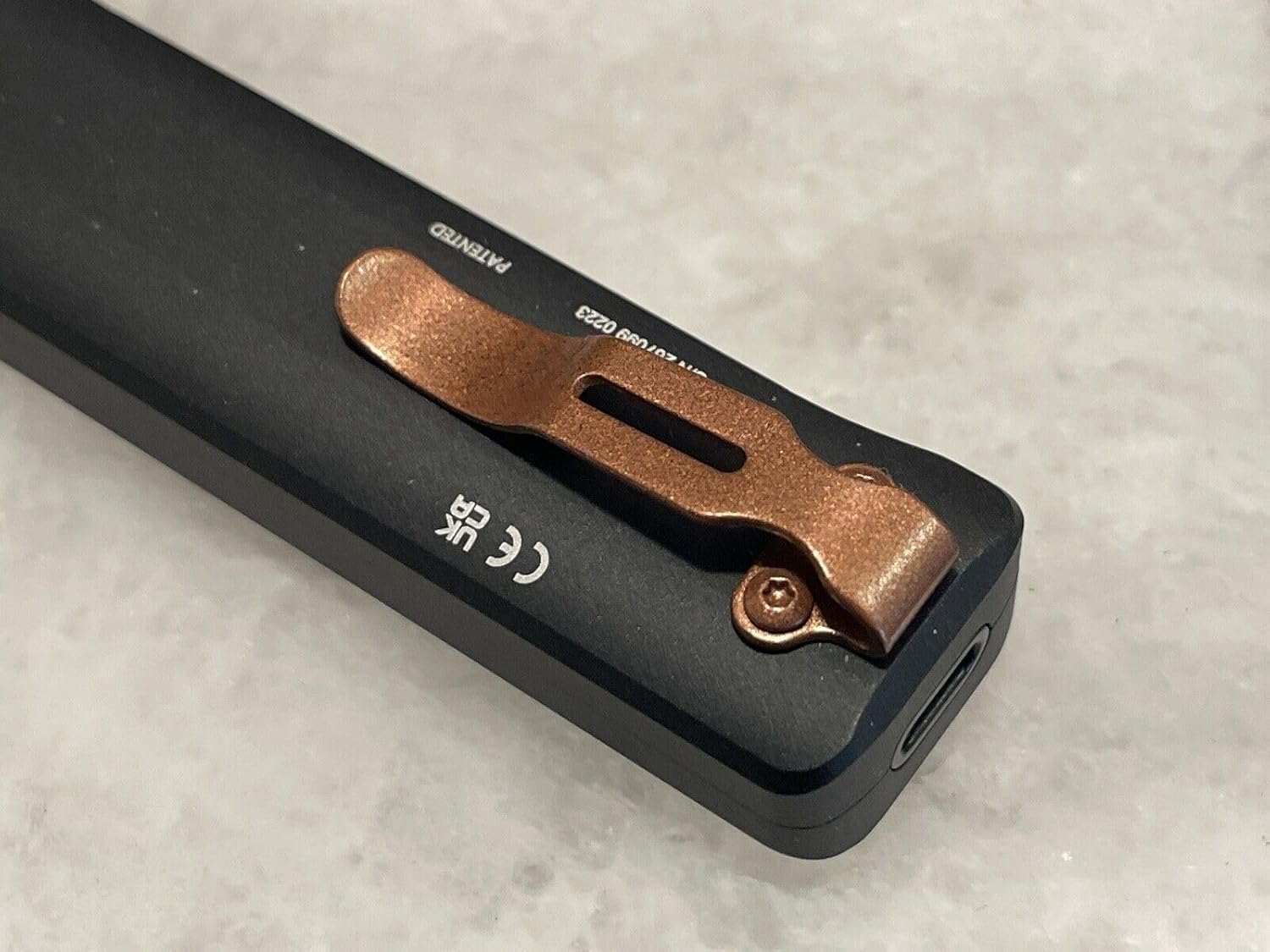 Copper Steel Pocket Clip For Streamlight Wedge 88810 88811 XT 88812 Flashlight