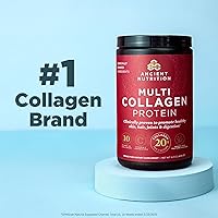 Vista 9 de Ancient Nutrition Péptidos de colágeno en polvo, proteína de colágeno múltiple, mujeres y hombres, vitamina C, probióticos, colágeno hidrolizado
