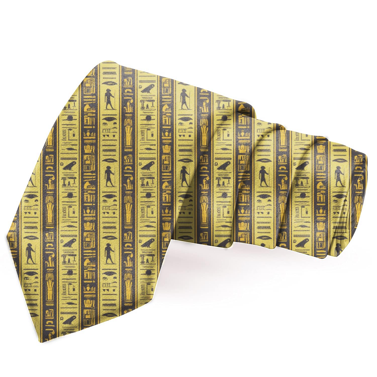 blacksmith Egyptian Script Printed Necktie for Men-picture-12
