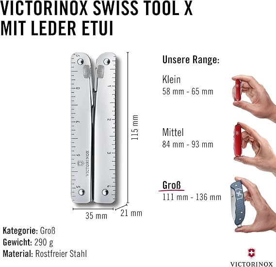 Victorinox Swiss Tool Multifunctional Tool (28 Functions Holder Very Robust)