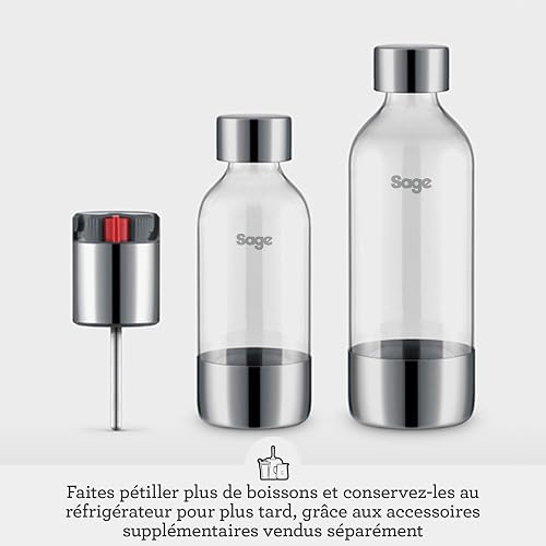 Sage The InFizz Fusion, Machine à Soda Maison, Truffe Noire - 9