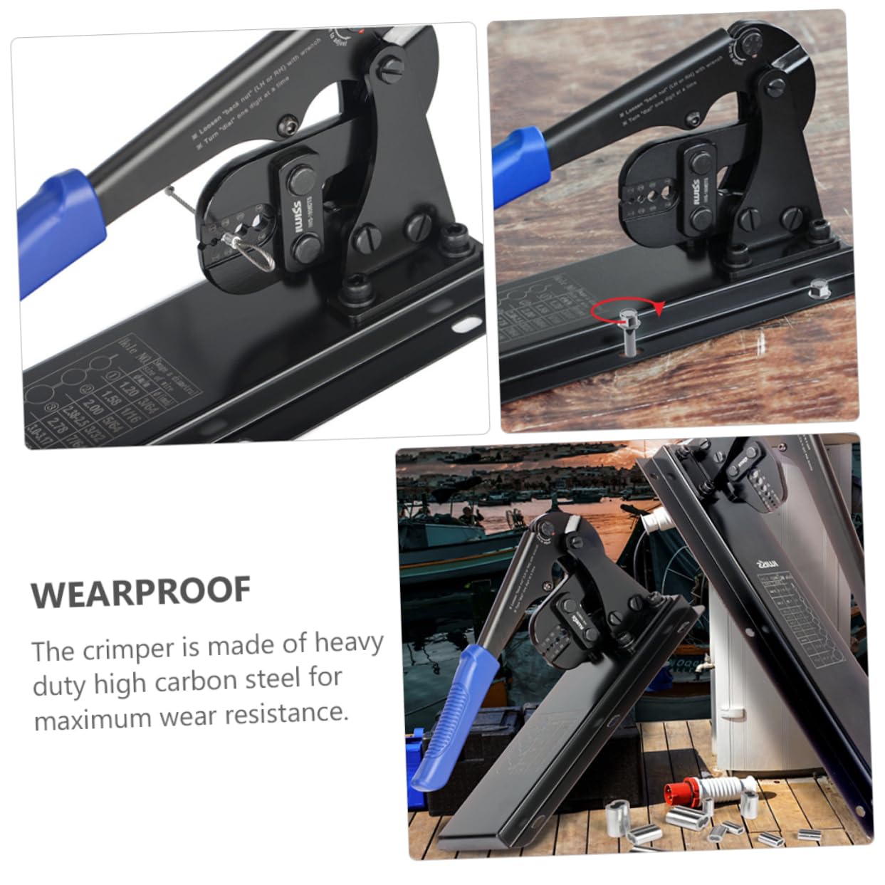 Alicates De Crimpado Multifuncionales De Herramienta De Para Cables y Cuerdas Diseño Forma De Proyectos Automotrices y