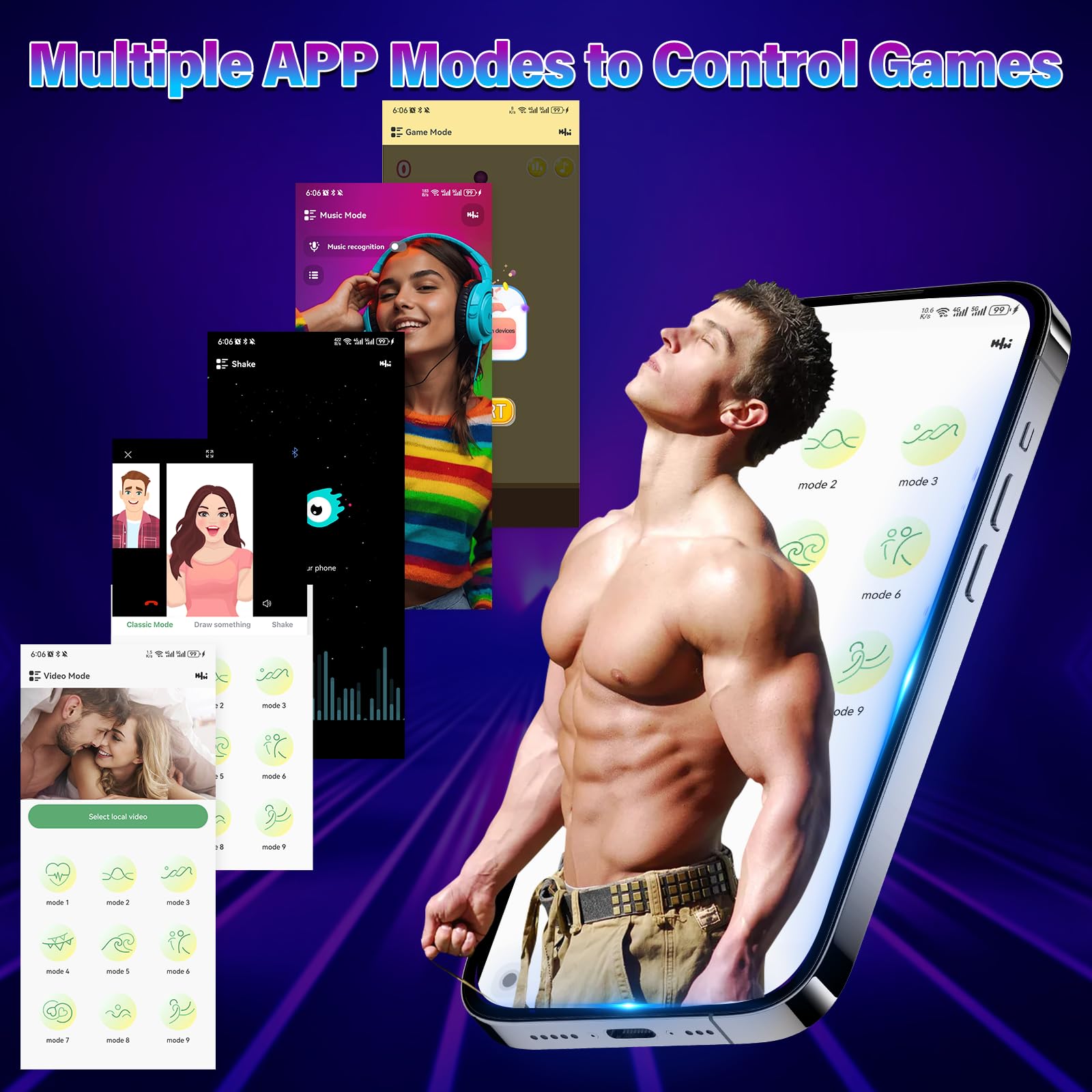 Vibrating Anal Beads Sex Toys - Vibrating Butt Plug with App Control 9 Vibrating Modes, Rechargeable Silicone Prostate Massager & G-spot Vibrator, Adult Sex Toys for Men Women Couples Pleasure