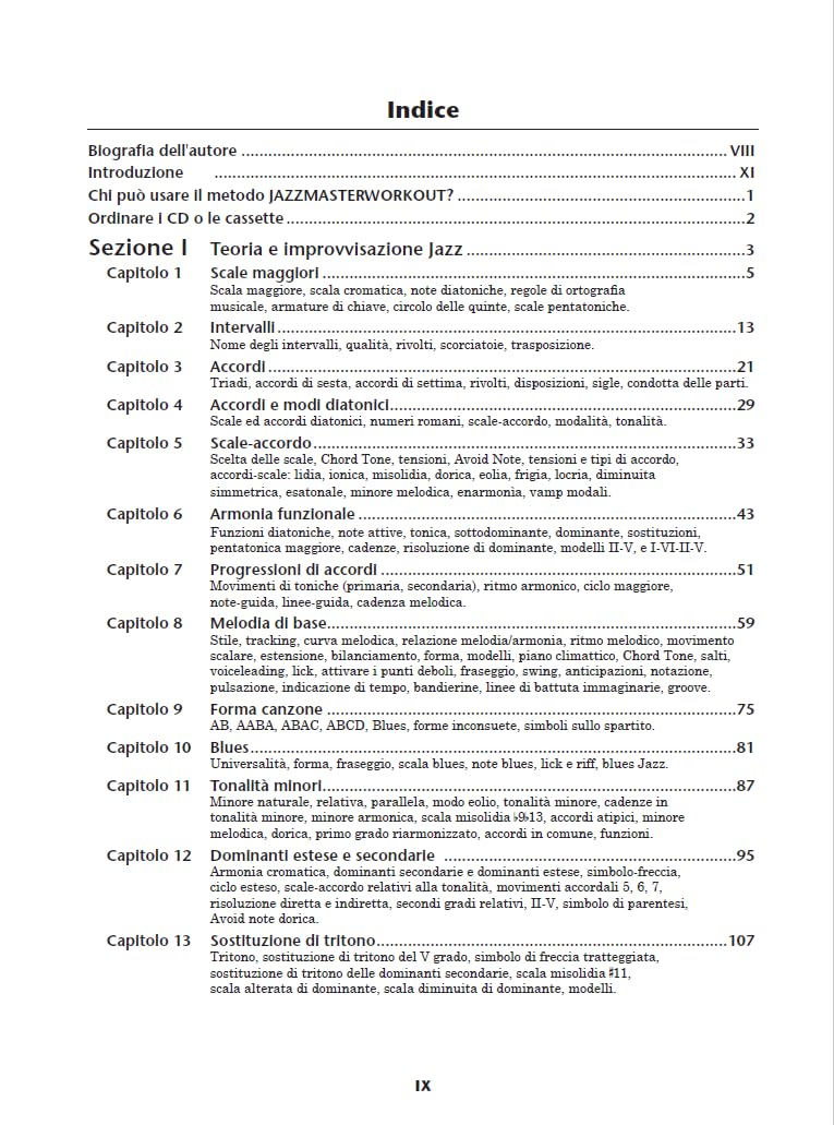 Jazzmaster cookbook. Teoria e improvvisazione jazz