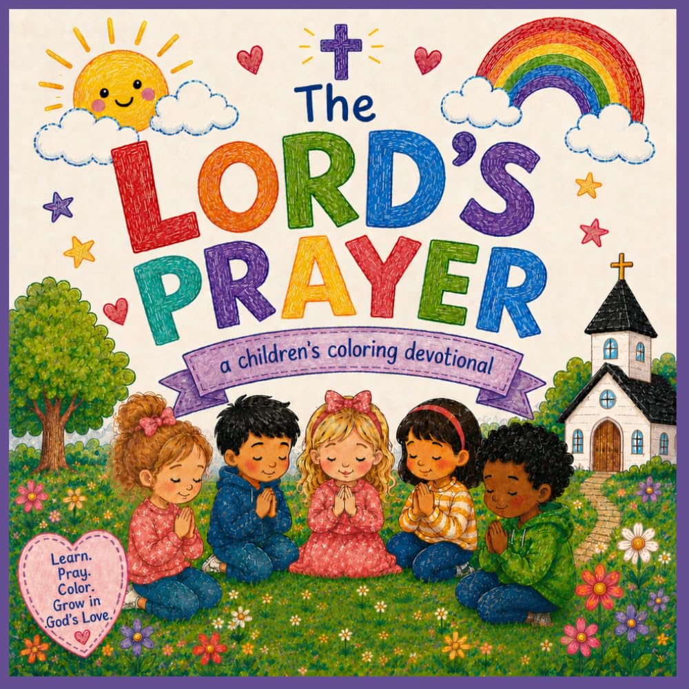 The Lords Prayer: A children's coloring devotional