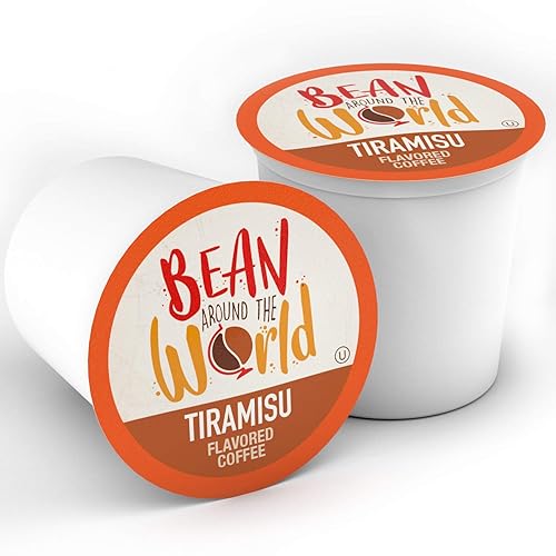 Miniatura 9 de Bean Around The World Café con sabor compatible con 2.0 Keurig K Cup Brewers, pastel de manzana, 40 unidades (paquete de 1)