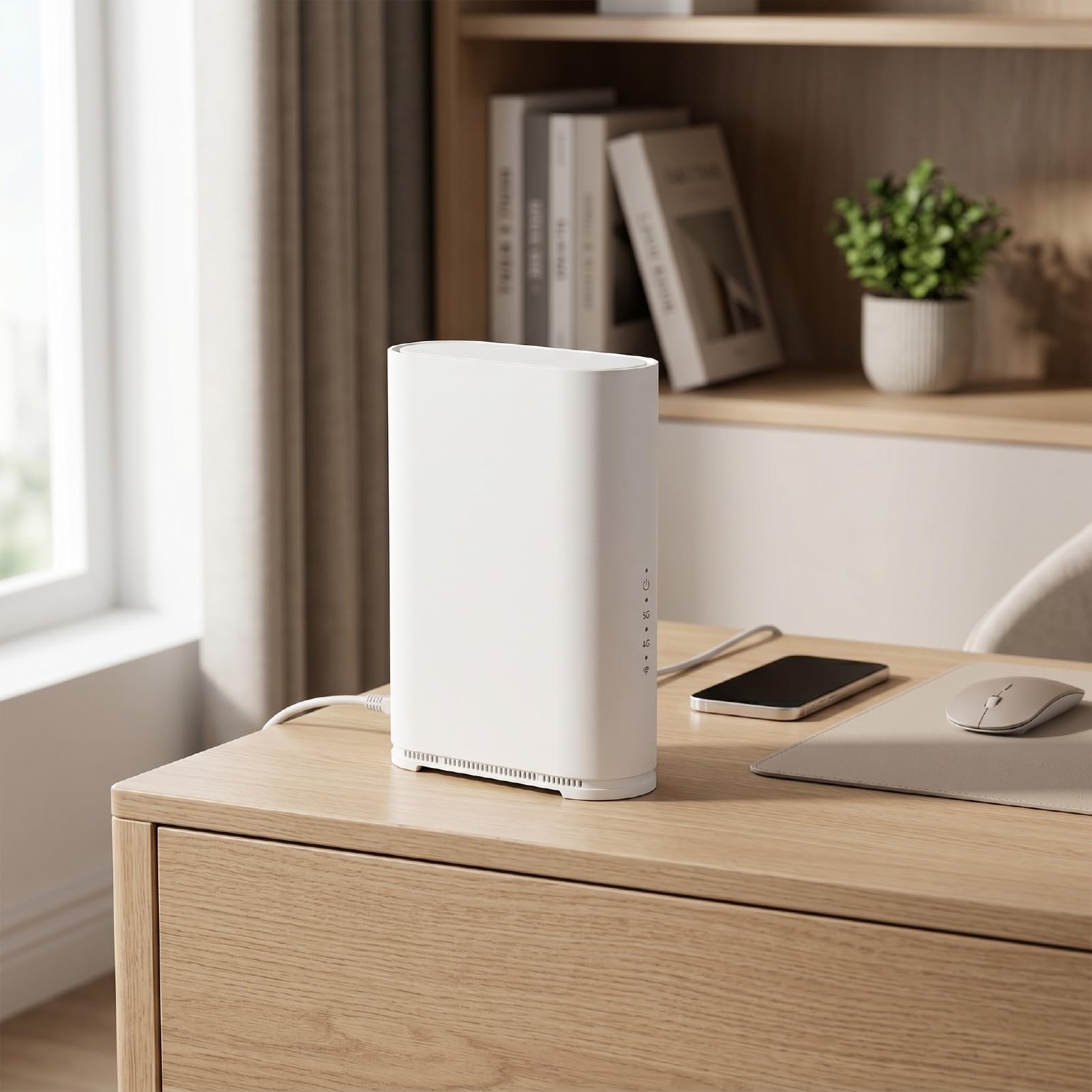 Generic Router WiFi Dual Band 5G LTE Connettività Gigabit Veloce per Uso Domestico e Industriale con Resistenza Alle Alte Temperature Inferiore a 8,62"