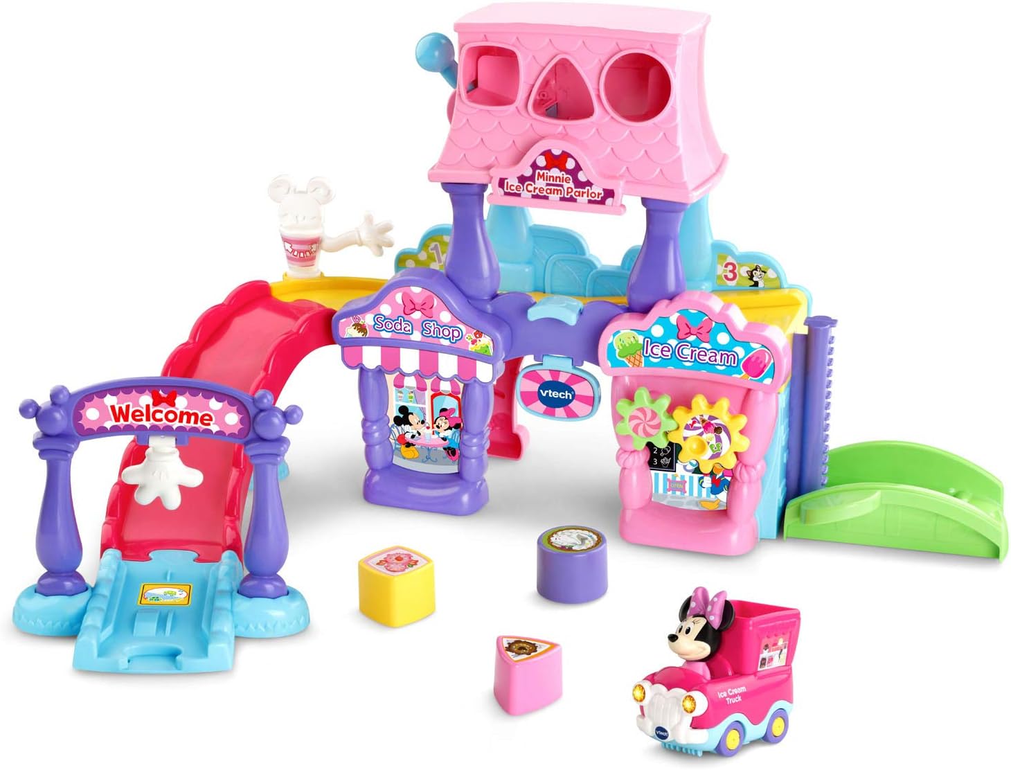 Vtech Toot-Toot Drivers - Minnie'S Ice Cream Parlour, Multi-Colour, Vt80-512000