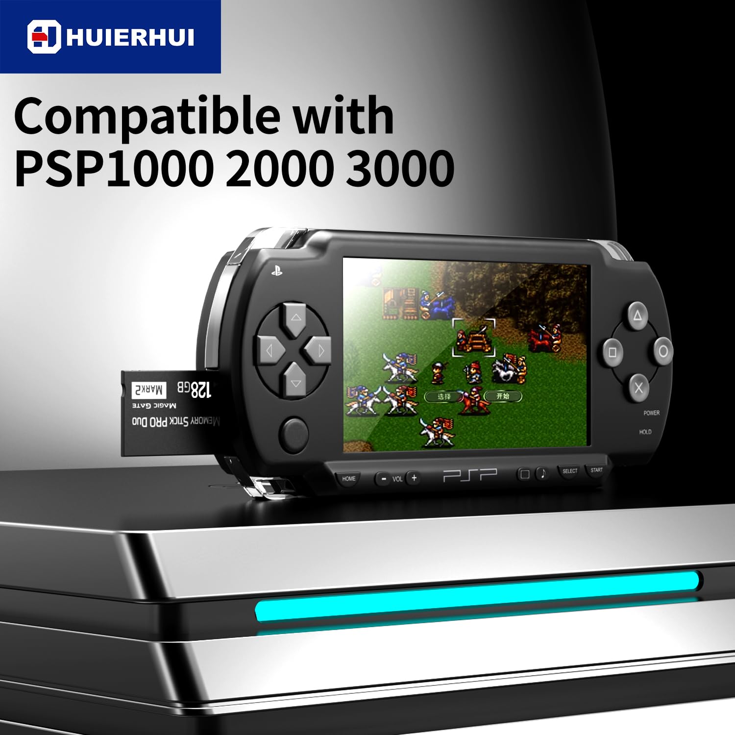 MS - Memory stick Pro Duo (Mark2) ad alta velocità da 128 GB per PSP 3000 e fotocamera digitale, trasferimento dati veloce, grande spazio di archiviazione, perfetta per riprese continue