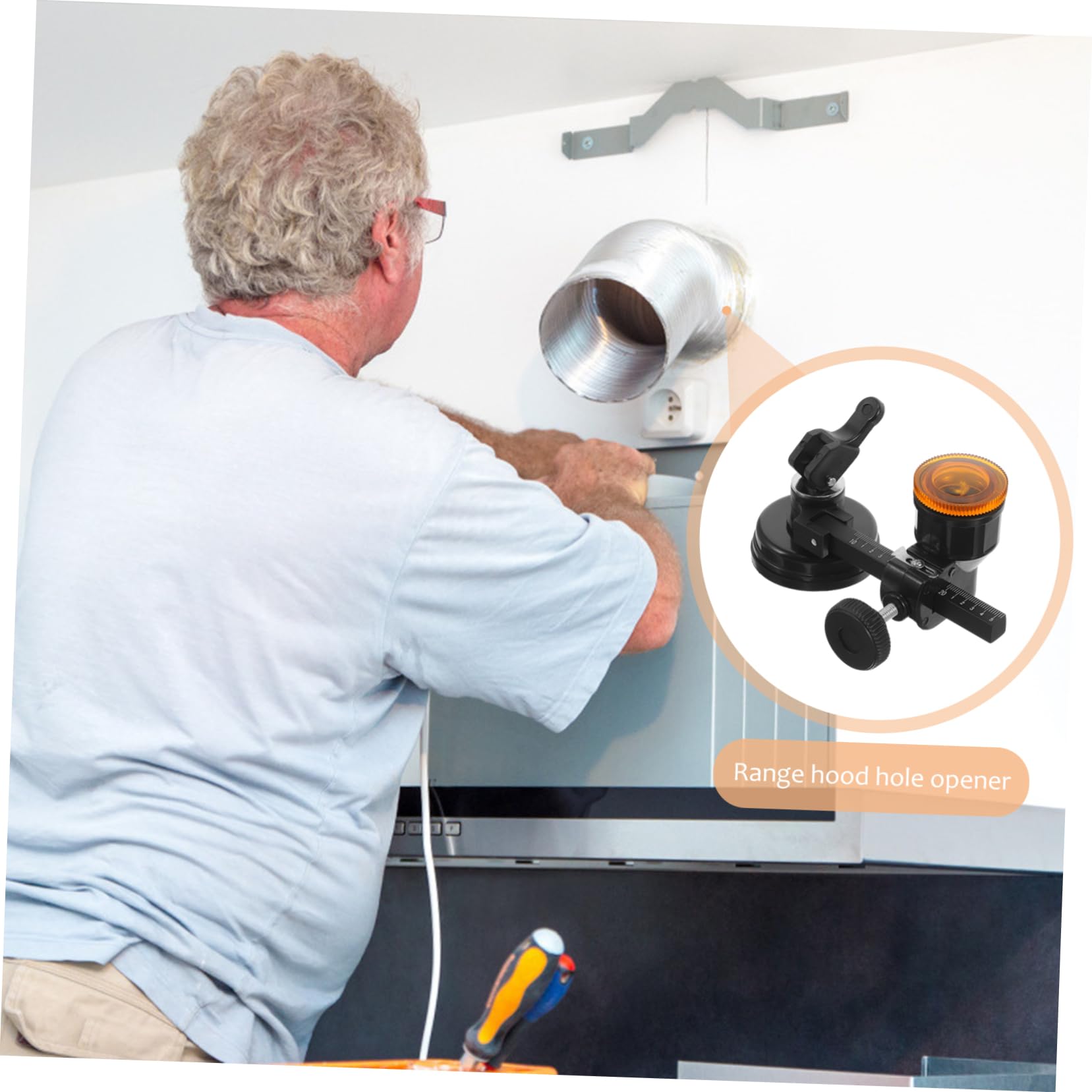 DOITOOL Adjustable Glass Cutter Circular Cutting Tool Aluminum Alloy Metal Glass Cutter for Rounding Hole