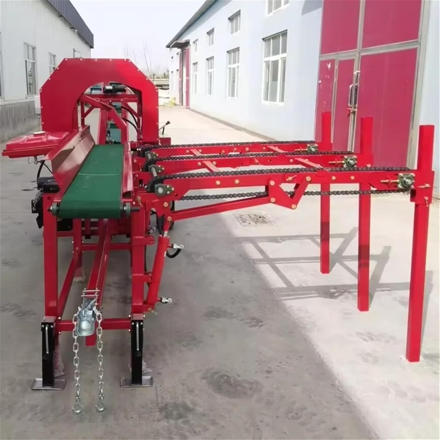 Wood Log Splitter with Horizontal & Vertical Operation, Heavy Duty Firewood Splitter for Farm Forestry & Home Use