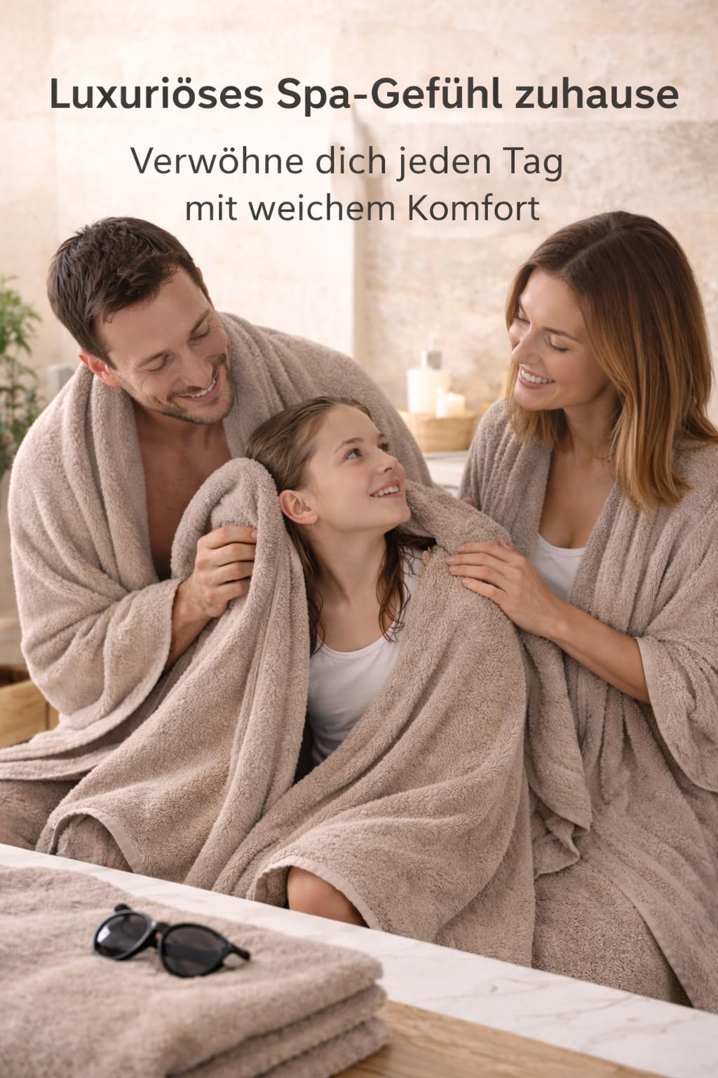 Betz Toalla de baño XXL Palermo 100% algodón 100x200 cm Color Gris Piedra