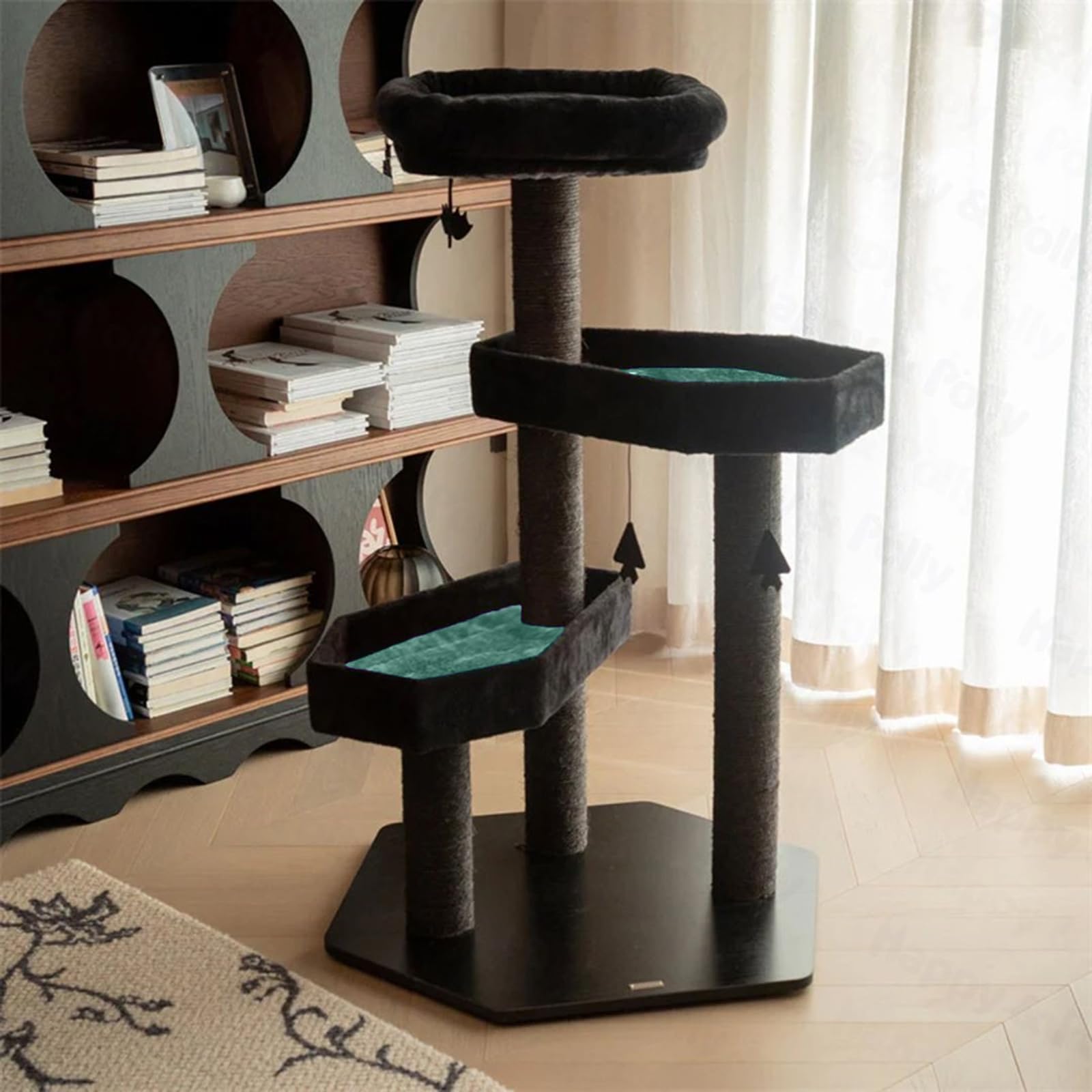 Amazon.com : Happy & Polly Multi-Level Gothic Cat Tree with Coffin