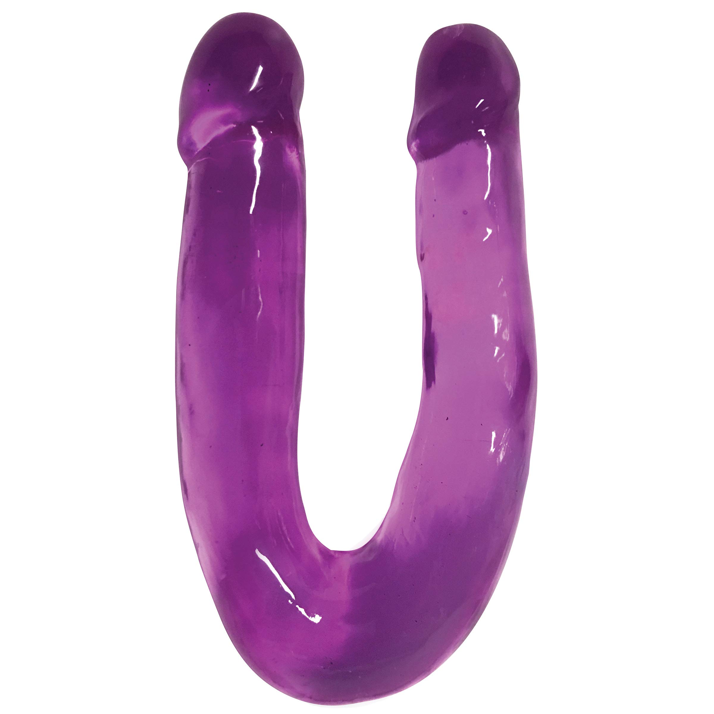 Sweet Slim Double Dipper dildo violet flexible à double pénétration