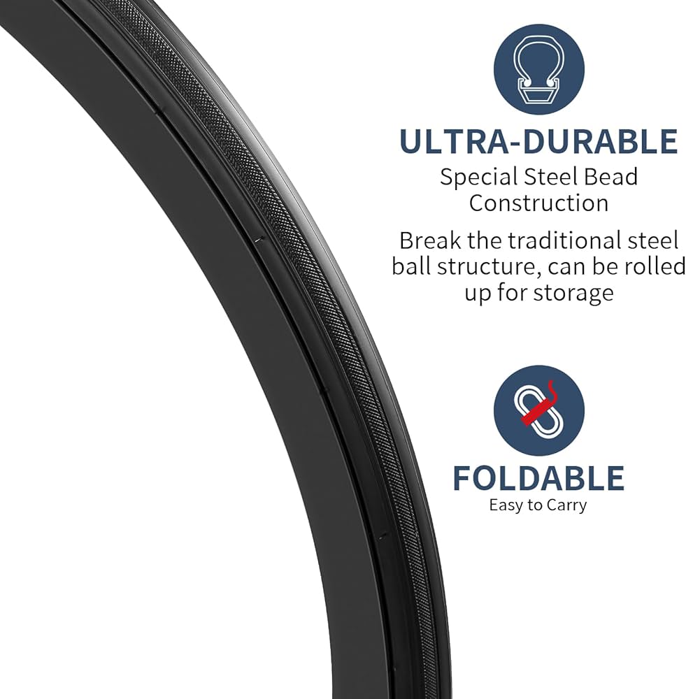 Amazon | YunSCM 2本セット,700 23c タイヤ,700x23c 23-622 自転車