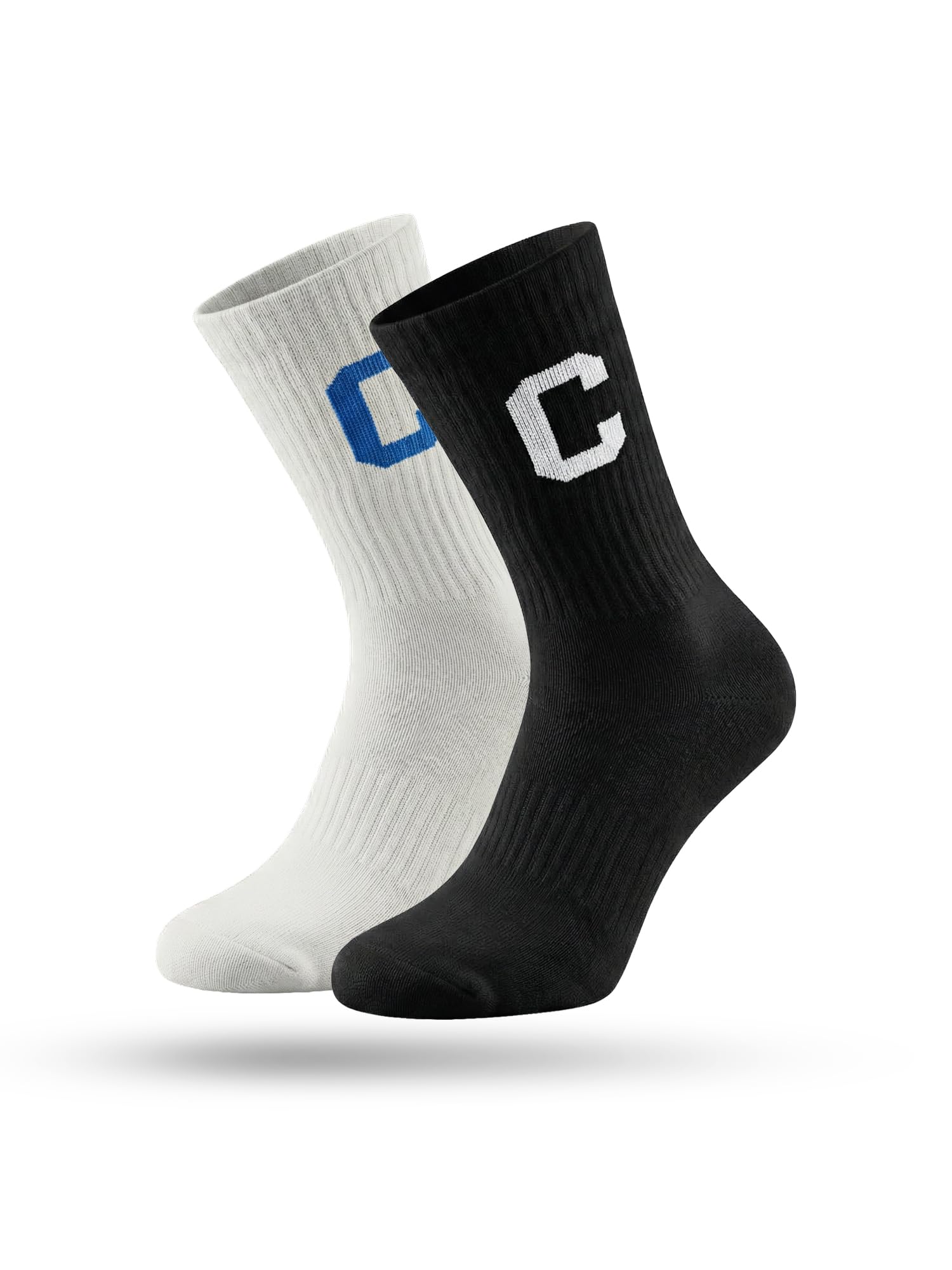 xyxx Solid Crew Calf Length Socks-picture-17