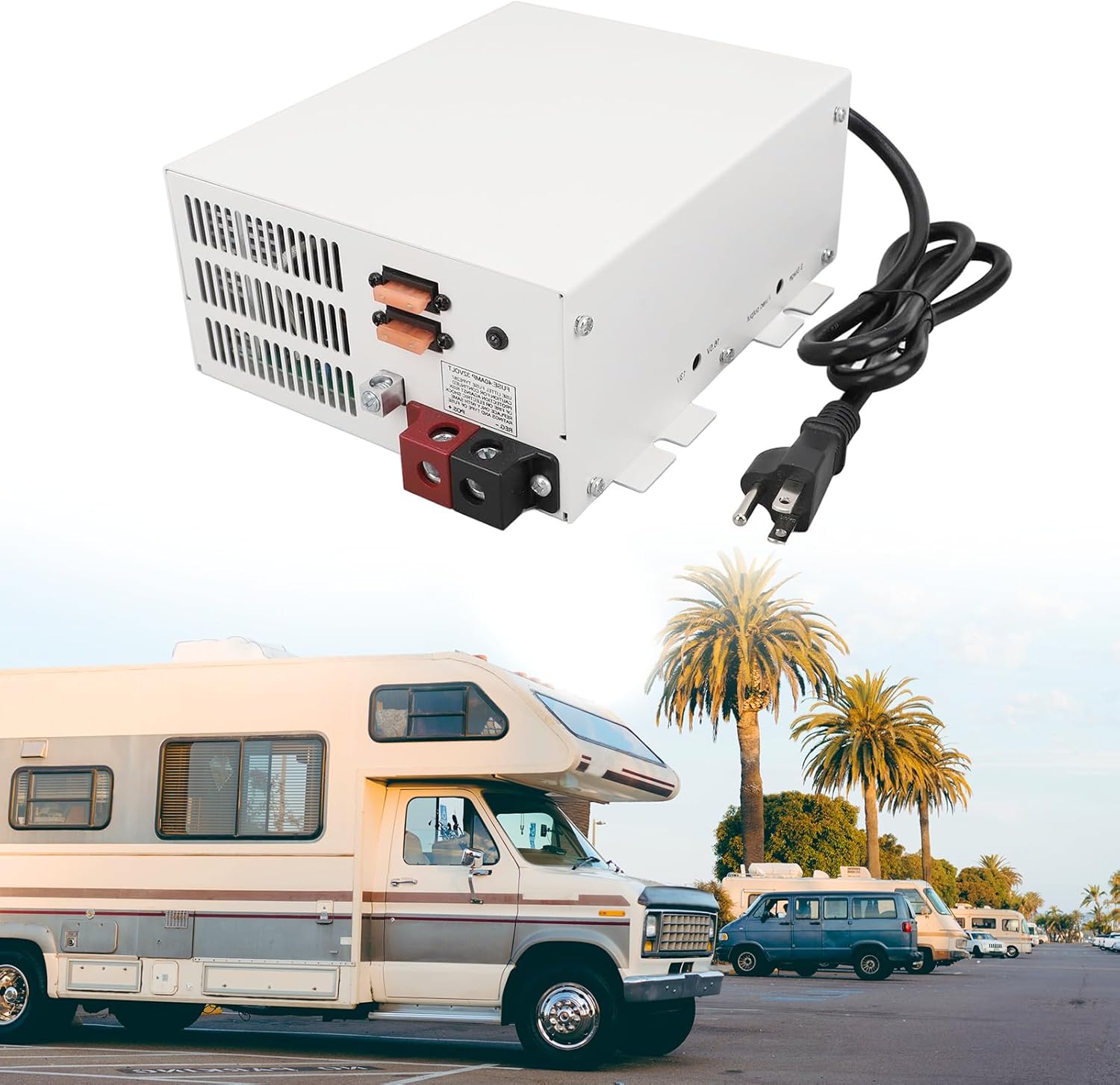 PM3-55 WF9855 Converter 55 Amp RV Battery Charger Power Supply Replacement