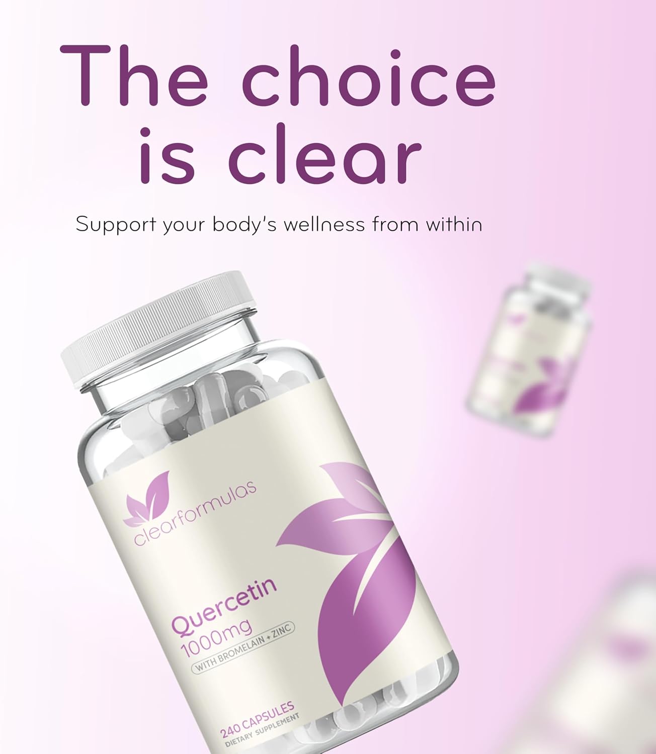 Advanced Zinc Quercetin with Bromelain Formula - Triple Immune Support Quercetin Complex for Daily and Seasonal Immune System Wellness Support - Made in a cGMP American Facility (120 Servings) - Image 7