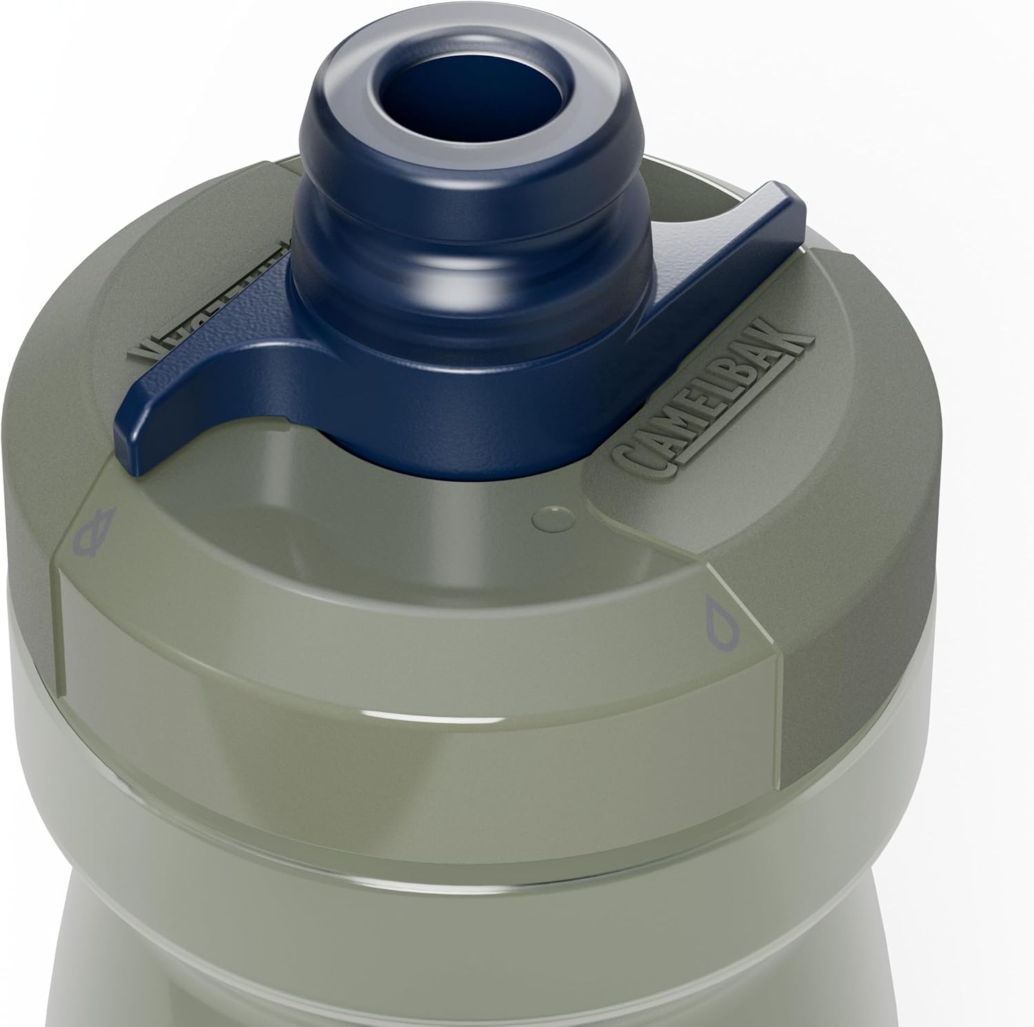 CamelBak Podium Bike Squeeze Water Bottle Mercury Fog, 21oz - Image 3