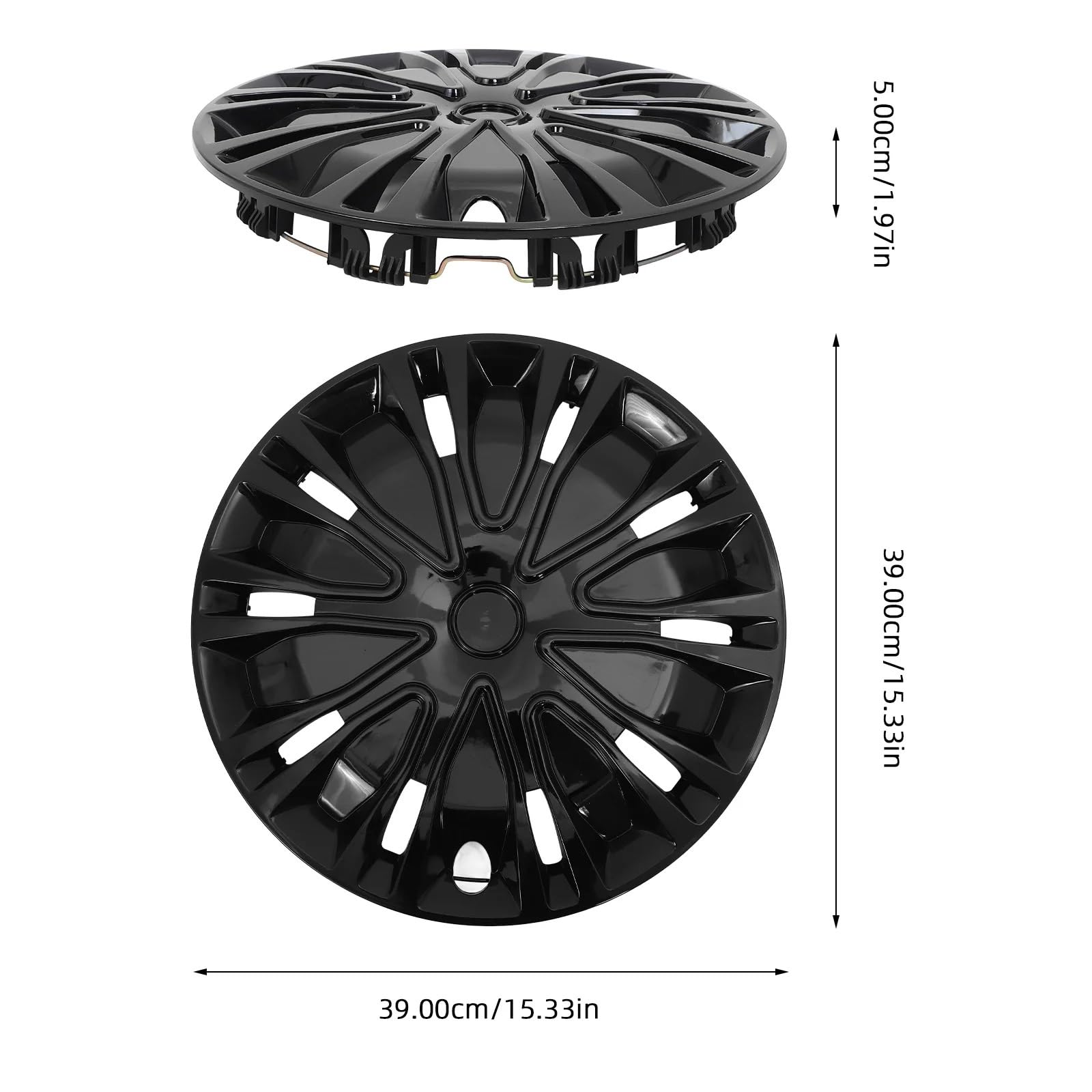 Tapacubos Cubiertas de Ruedas automotrices Vehículo Compatible con