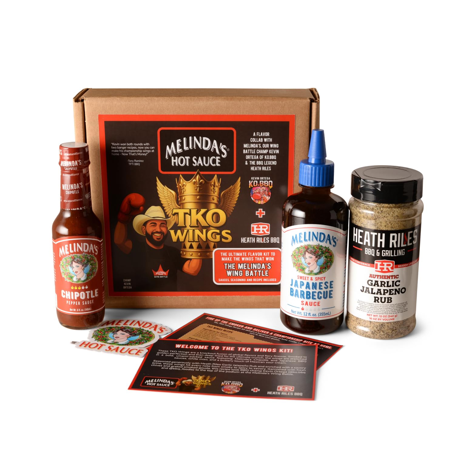 Amazon.com : Melinda's TKO Wing Recipe Kit – Championship Flavor