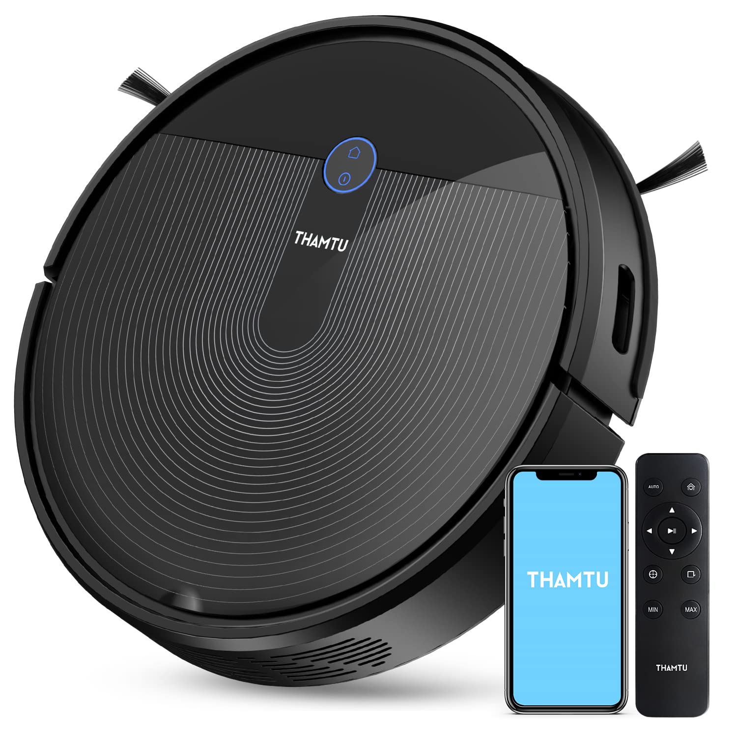 G11 Max Robotic Vacuum Cleaner with Smart Dynamic Navigation, 2500Pa Suction Powerful Robot Vacuums, APP Control for Pet Hair, Hard Floor and Medium-Pile Carpet