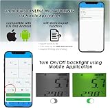 6-in-1 Floating Smart Pool Monitor,Bluetooth Pool Water Meter Tester for EC, Salinity, pH, ORP, Temperature, and Chlorine,Digital Display Water Quality Tester for Pools, Hot Tubs, & Swim Spas - 4