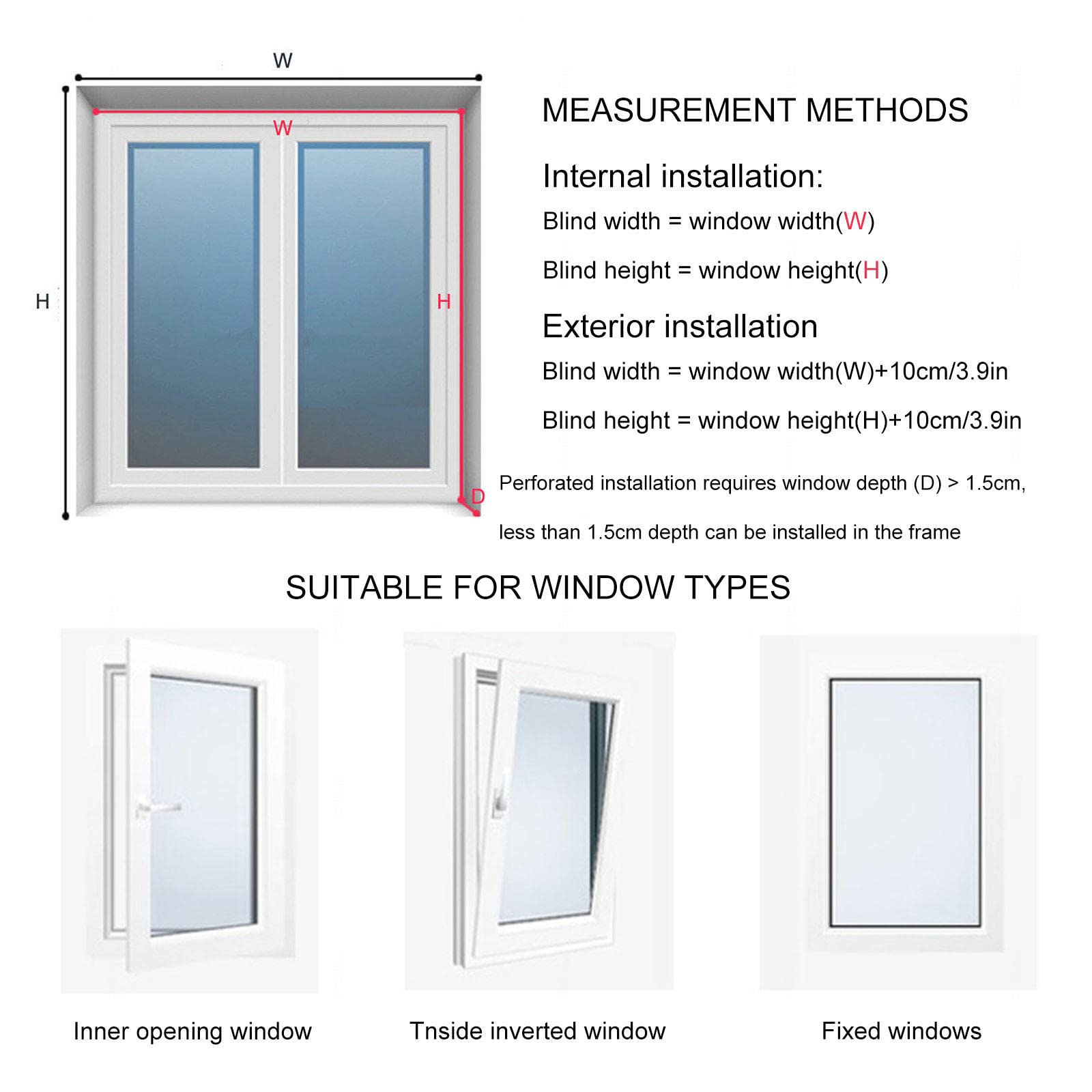Tende Plissettate A Nido D'Ape Oscuranti - Termiche, Risparmio Energetico, Bianche, 100x200 Cm - Foto 6