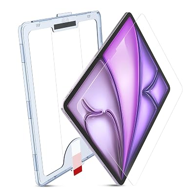 MOBDIK Tempered Glass Screen Protector Compatible with iPad Air 13 inch 2024 Ultra Clear, Anti-Scratch, Case Friendly, EZ Kit 1 Pack