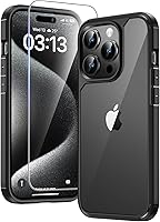 Vista 89 de TAURI Funda magnética 5 en 1 diseñada para iPhone 14 para iPhone 13, [compatible con MagSafe] con 2 protectores de pantalla + 2 protectores de lente