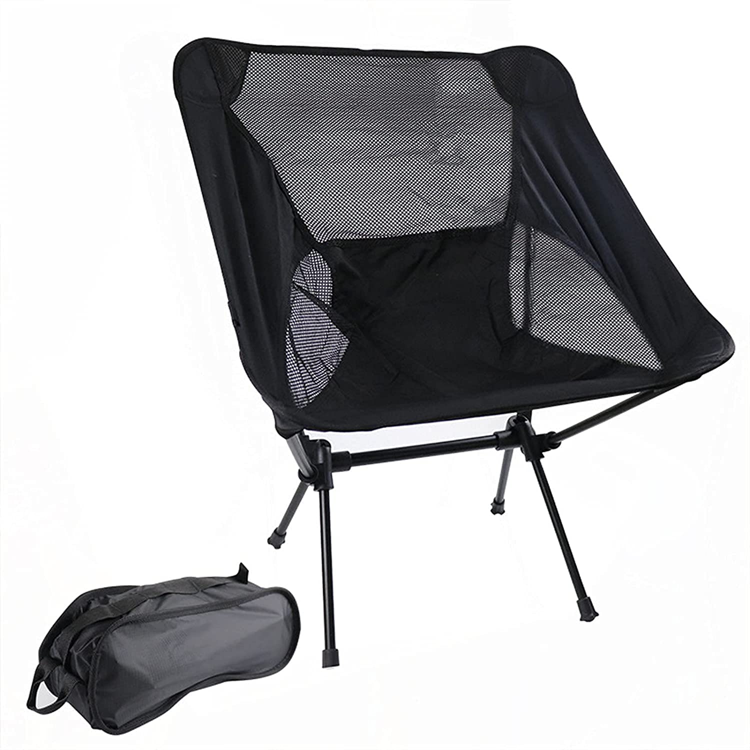 Folding Camping Chair, Folding Camping Chairs Portable Compact Chair for Camping, Travel, Beach, Picnic, Festival, Hiking