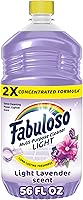 Vista 17 de Fabuloso Limpiador multiusos y limpiador de suelos, concentrado 2 veces, aroma a lavanda, 56 onzas líquidas