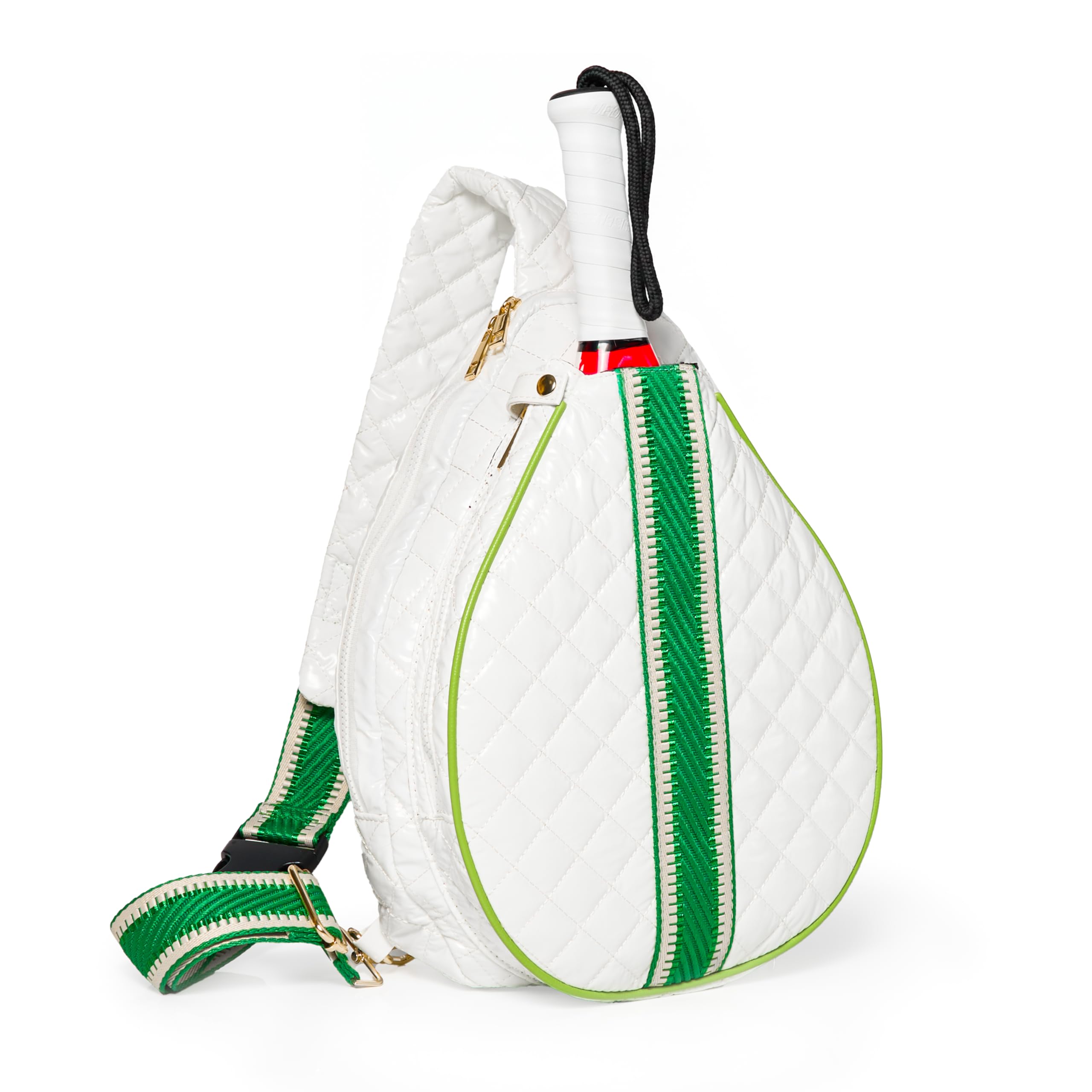Genérico Paletero de Pádel Mujer Nabi – Bolsa de Pádel con Dos Compartimentos. Mochila Disponible en Blanco y Azul Cobalto, Diseño Elegante y Funcional