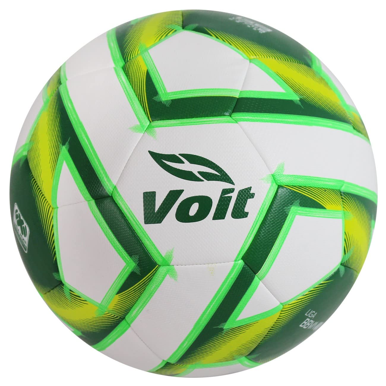 Voit Soccer Ball No. 5 Liga MX Clausura 2023, White/Green: or Passionate Amateur Players, Built with Cutting-Edge Hybrid Tech Technology S300