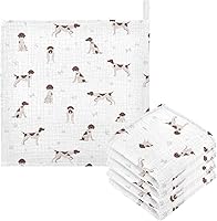 Vista 44 de vvfelixl Toallas de algodón para bebé, Golden Retriever, toalla de baño unisex para cachorros, toallas de cara para recién nacidos, toallitas